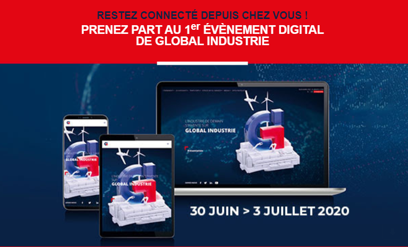 Global Industrie Connect : votre salon 100% digital !